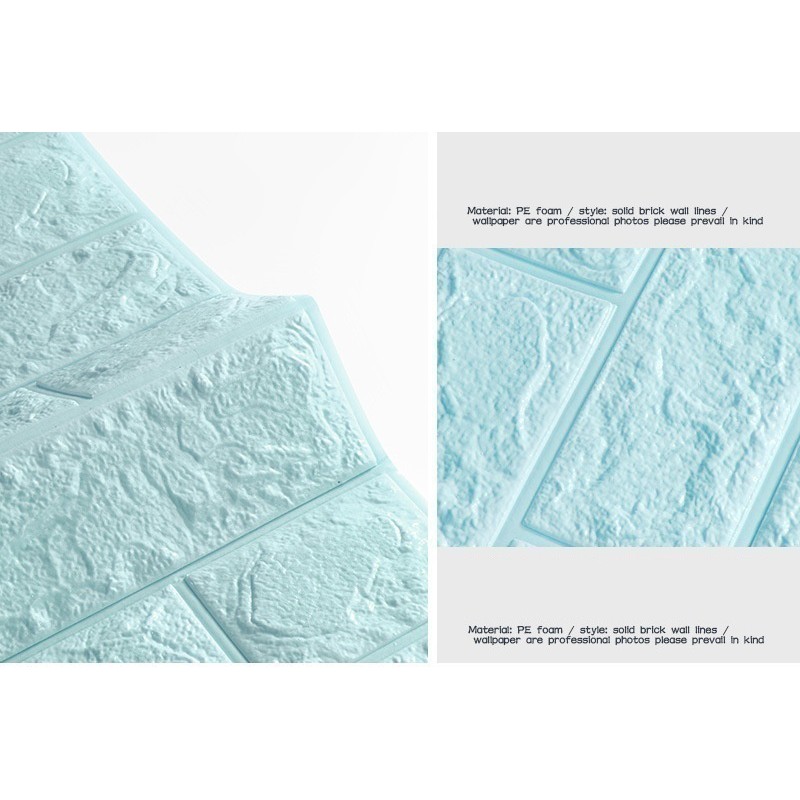 Giấy dán tường giả gạch trang trí đa năng