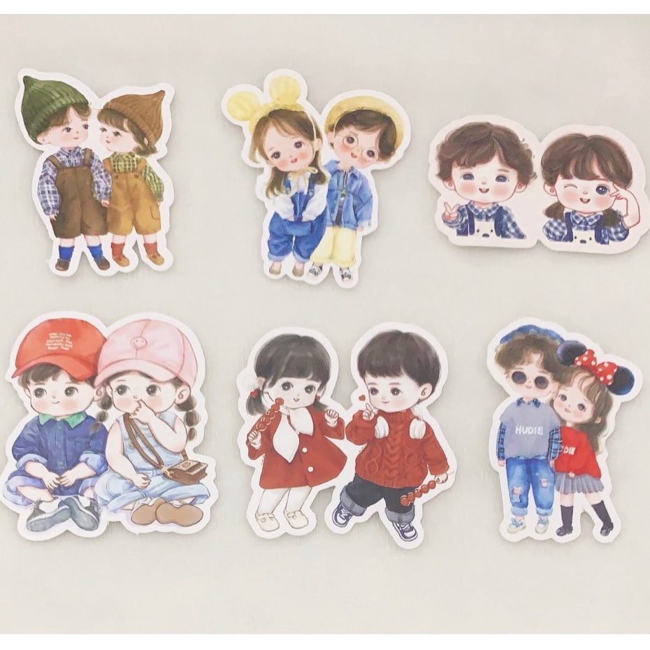 5 Set 14 em bé mix mẫu trang trí bánh kem