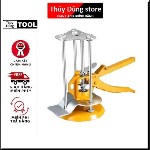 10 Kích nâng gạch, con đội kê gạch men ốp tường Loại 3 trụ ( 1 bộ 10 cái nâng gạch )