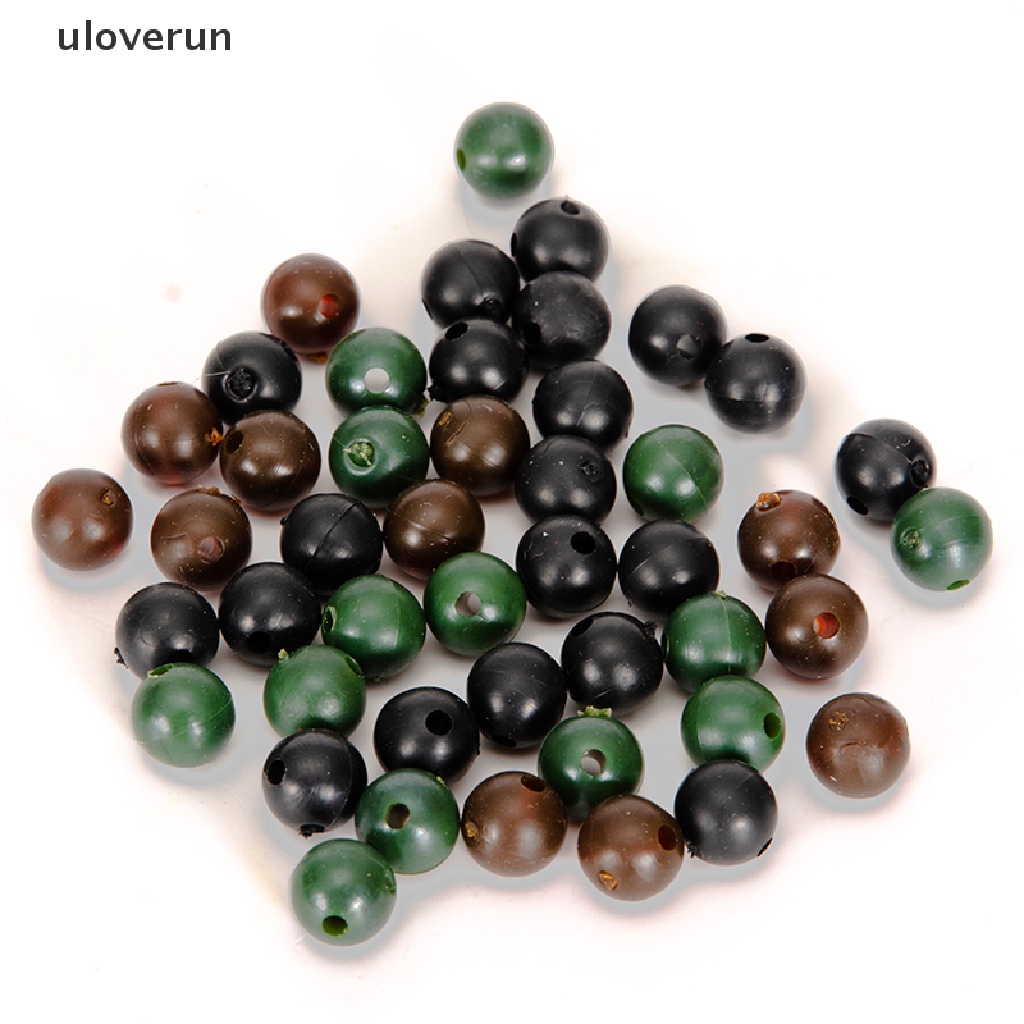 Túi 50 Hạt Cao Su Mềm 6mm Hoặc 8mm Chuyên Dụng Cho Câu Cá