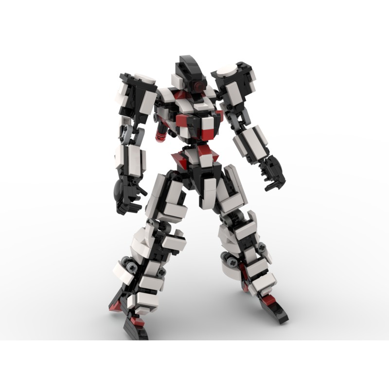 Đồ chơi lắp ráp Lego Moc Robot Mech Light