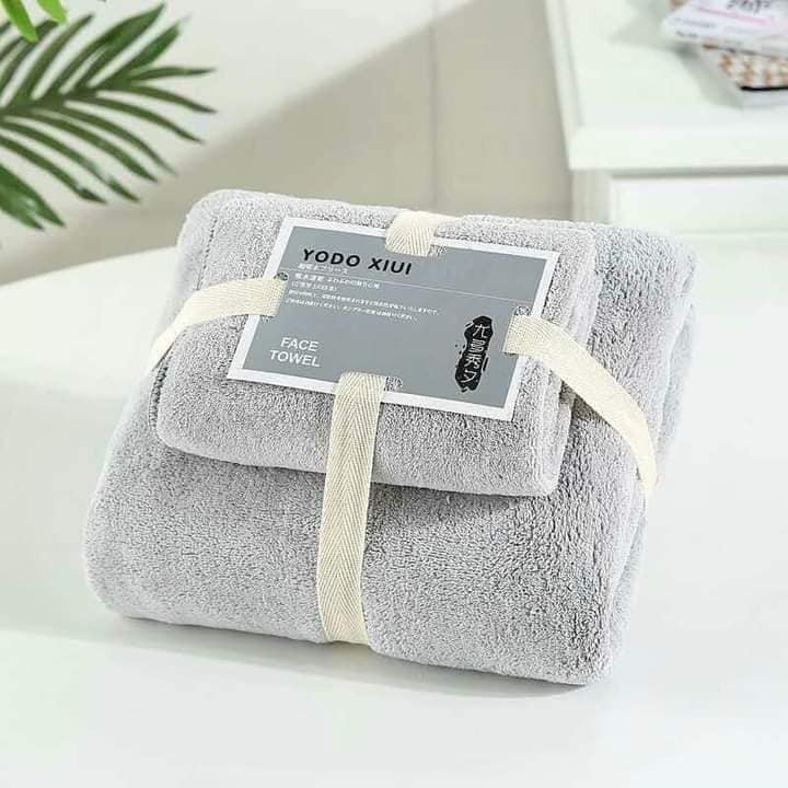 SET KHĂN TẮM, KHĂN MẶT LÔNG CỪU XUẤT NHẬT SIÊU MỀM