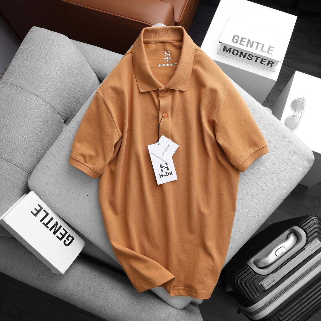 Áo Polo cổ bẻ trơn nam - vải cá sấu cao cấp với nhiều màu đẹp PLHZ | BigBuy360 - bigbuy360.vn