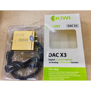 Bộ Chuyển Âm Thanh Optical Sang AV KIWI DAC X3 new