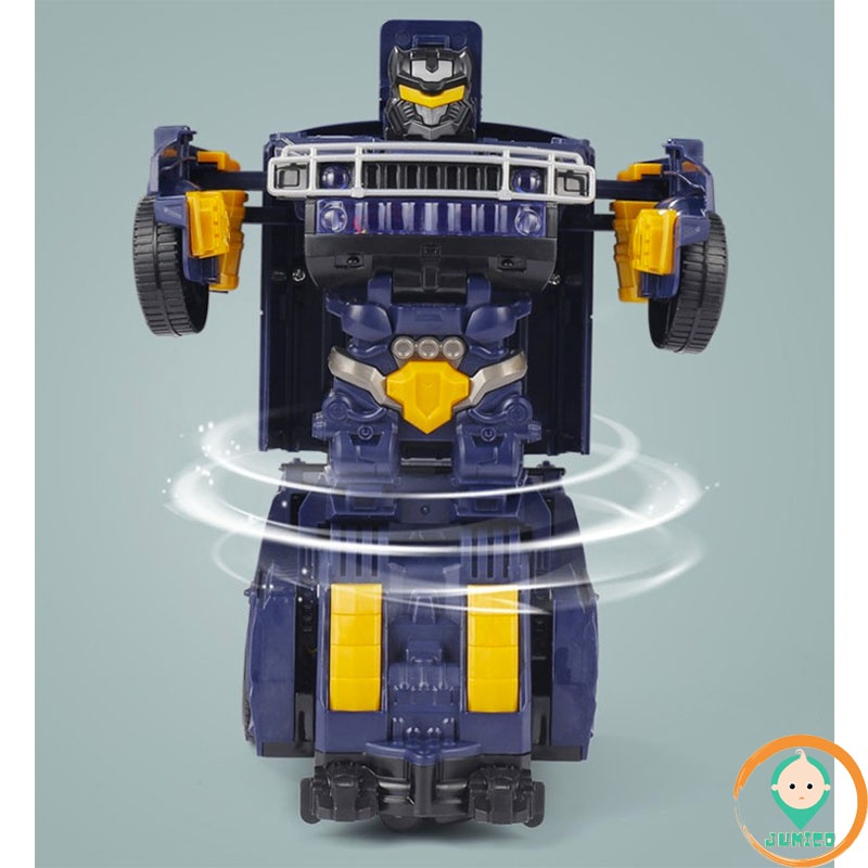 Đồ chơi cho bé ô tô robot biến hình phát triển trí tuệ tư duy vận động JUMICO OR