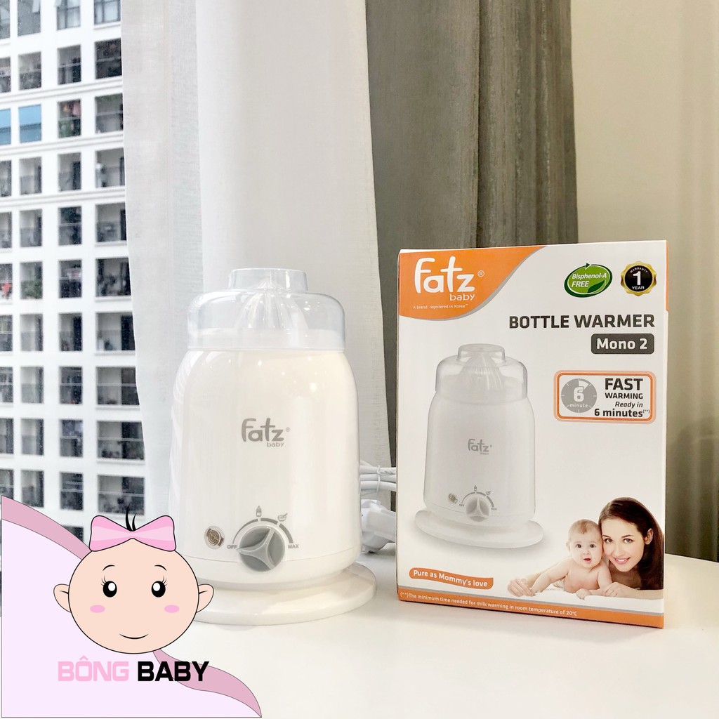 MÁY HÂM NÓNG SỮA VÀ THỨC ĂN 4 CHỨC NĂNG Fatz Baby FB3002SL