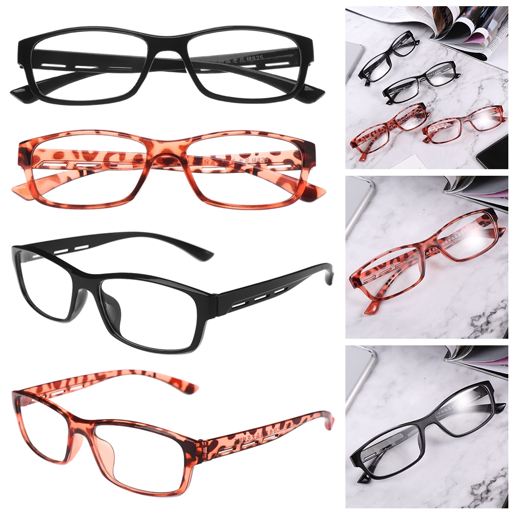 Kính viễn thị gọng nhựa hình vuông