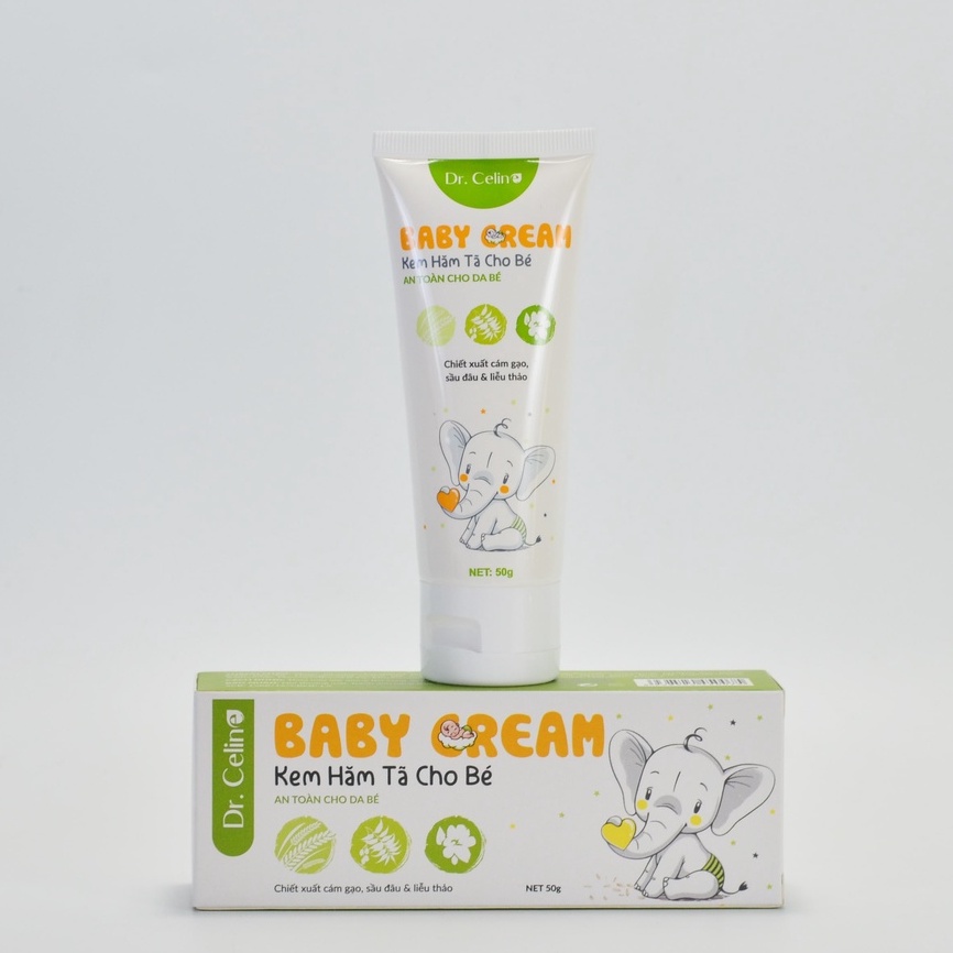 Kem hăm tã phục hồi da cho bé Dr.Celine baby cream 50g