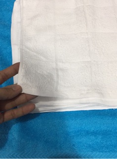 Combo 10 khăn vuông trắng