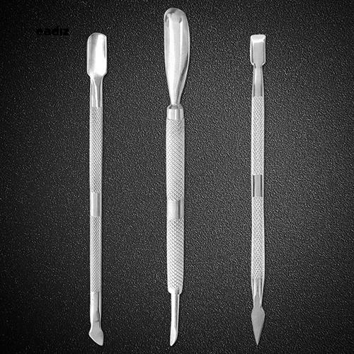 Bộ 3 dụng cụ hỗ trợ cắt bỏ biểu bì da chết bằng thép không gỉ chất lượng cao