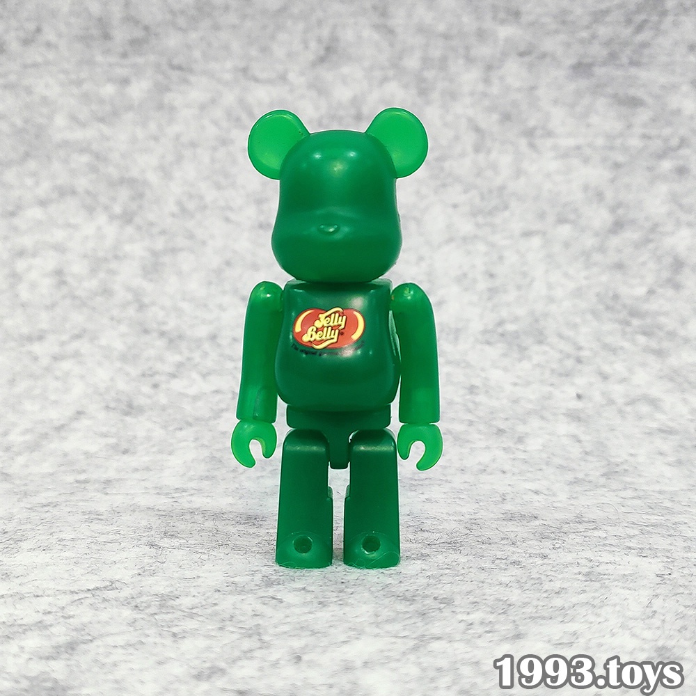 Mô hình gấu bụng phệ Beabrick 100% Jelly Belly - Green Apple