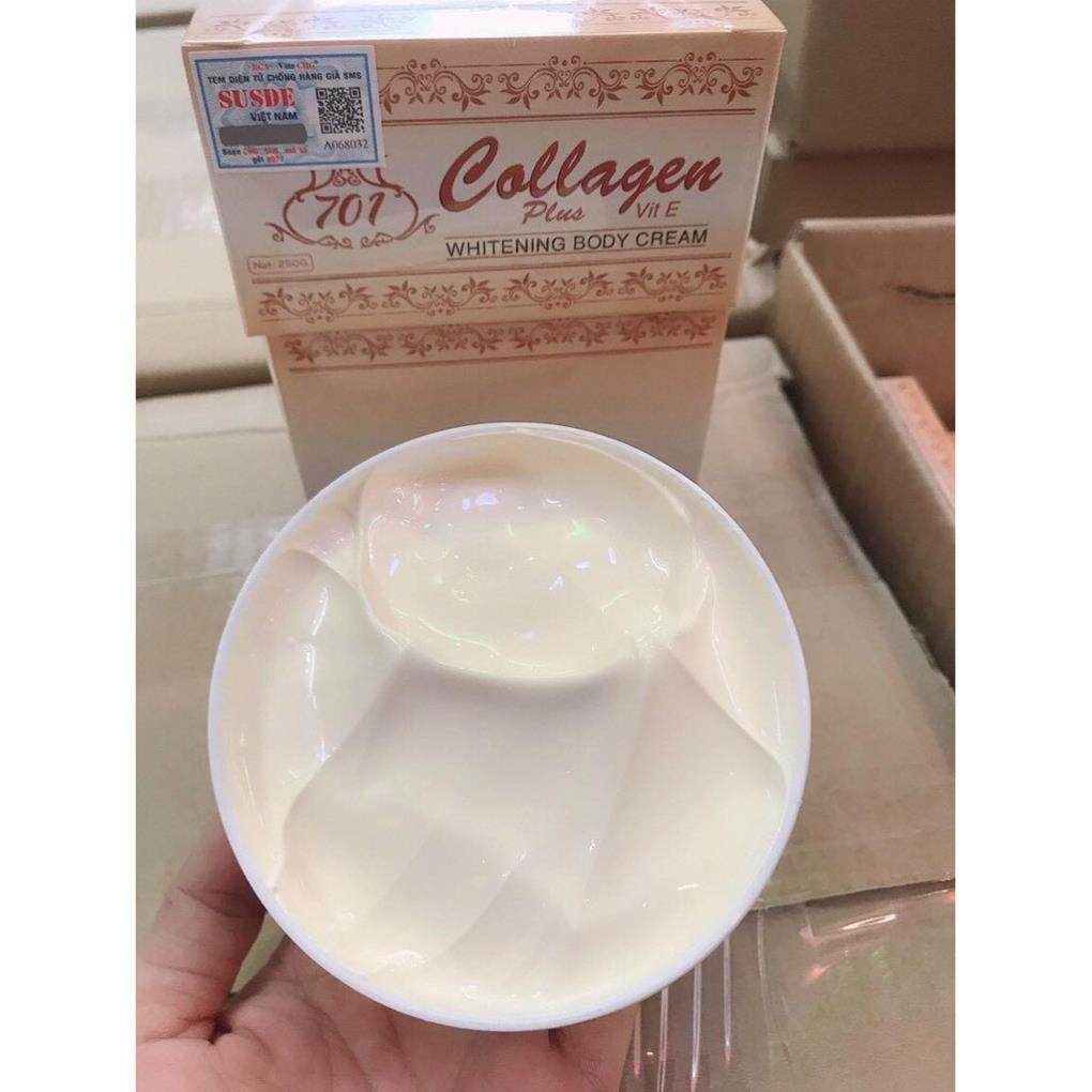 [chính hãng] KEM BODY collagen plus vit e 701