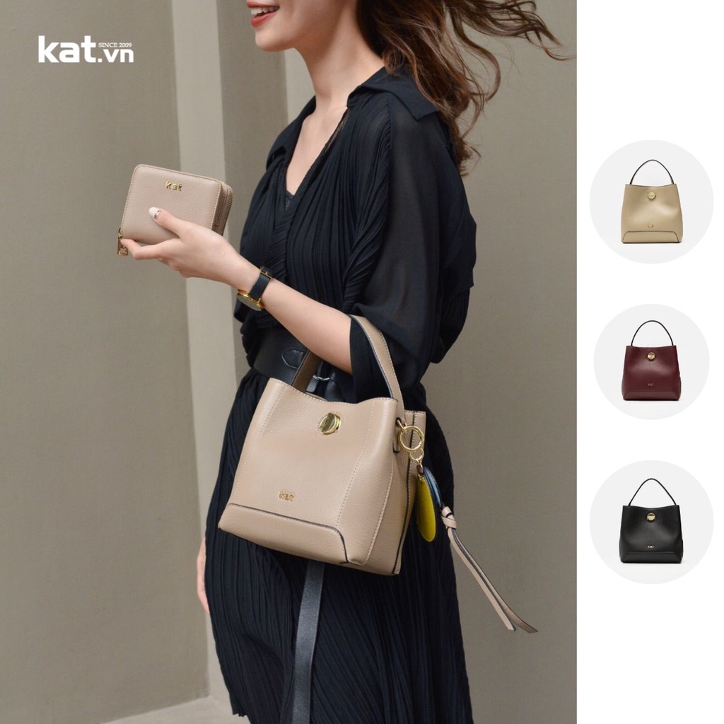 Túi xách nữ da thật cao cấp Kat - Luci