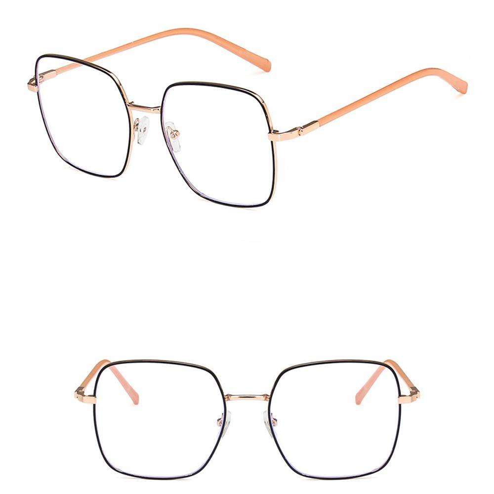 MXGOODS Kính Chống Ánh Sáng Xanh Tròng To Thời Trang Cổ Điển Cho Nữ