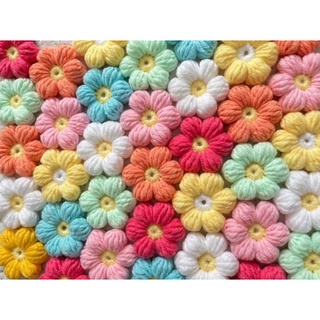 🌸 Hoa len handmade 6 cánh 🌸