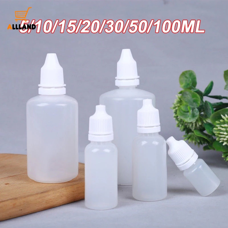 Lọ Nhựa Rỗng Đựng Mẫu Thử 5 / 10 / 15 / 20 / 30 / 100Ml