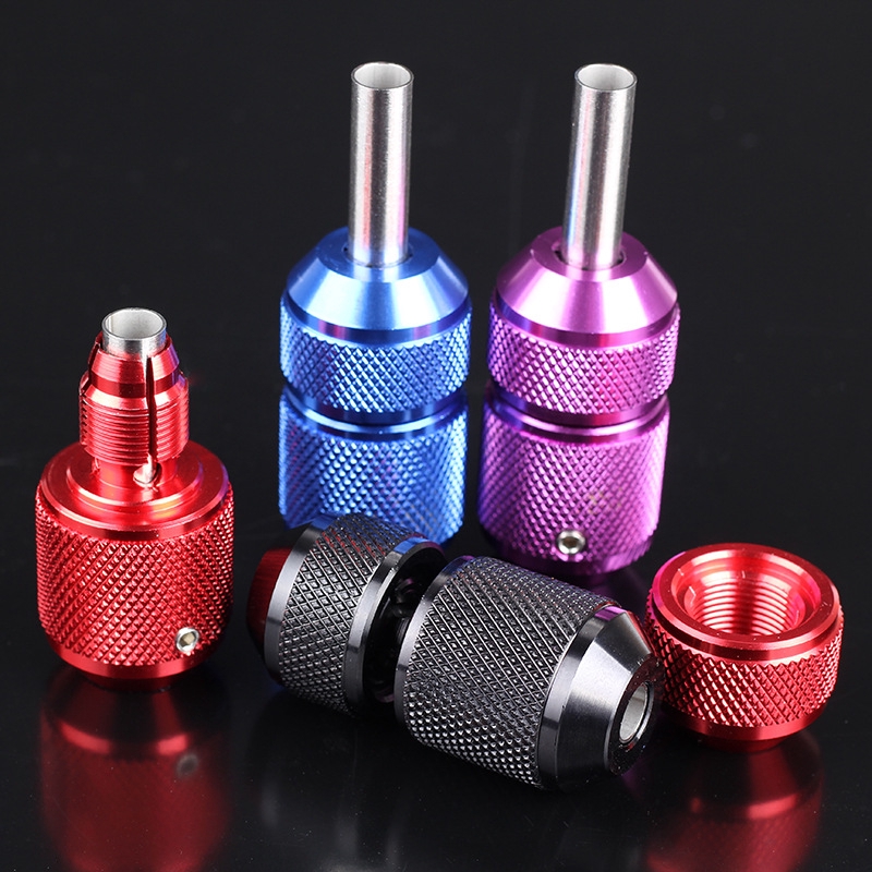 Tay Cầm Máy Xăm Tự Khóa Bằng Hợp Kim Nhôm Phong Cách Mới 25mm