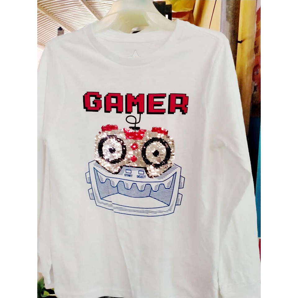 Áo dài tay bé trai xuất dư của hãng 365 Kids