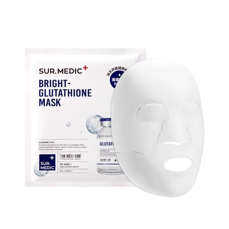 Mặt Nạ Trắng Da Sur.Medic Bright Glutathione Mask | Thế Giới Skin Care