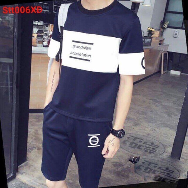 Sét bộ thể thao nam phong cách | BigBuy360 - bigbuy360.vn