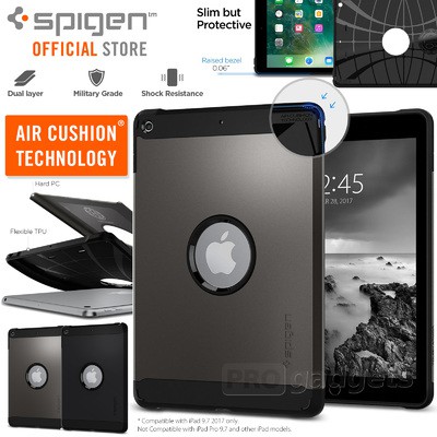 Ốp lưng Spigen iPad 9.7(2018/2017) Spigen Tough Armor