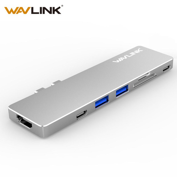 Bộ Chia Cổng Wavlink UHP3405M Thunderbolt 3 Mini Cho Macbook Pro 13''/15'' 2016 Tới 2020