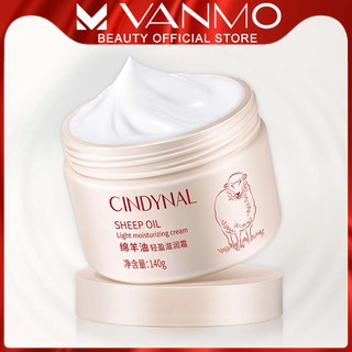 Kem Dưỡng Ẩm, Trắng Da Tinh Chất Cừu Cindynal Sheep Oil 140G