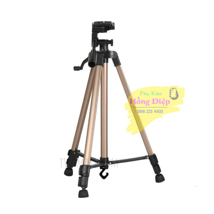 Giá Đỡ Điện Thoại Máy Ảnh Tripod 3366 cao 150cm