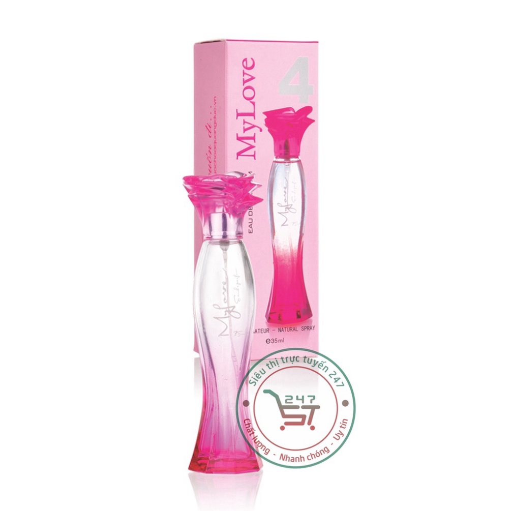 Nước hoa nữ dầu thơm My Love Rose chính hãng 35ml giá rẻ