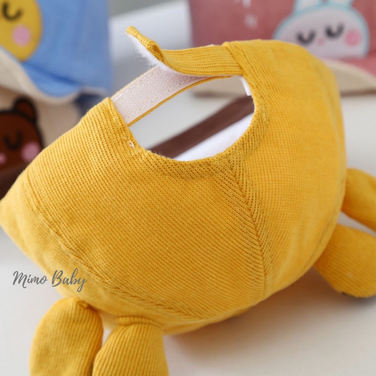 Mũ nón lưỡi trai mềm, mũ tai hươu họa tiết con vật dễ thương cho bé MH127 Mimo Baby