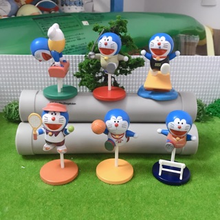 Bộ 6 Mô Hình Doraemon Thể Thao