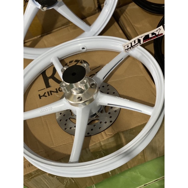 Mâm trước  chế  bánh  sau cho ex 150 . 155