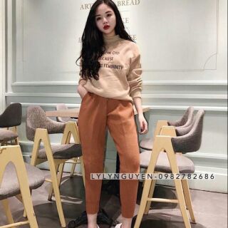 Quần nỉ jogger.