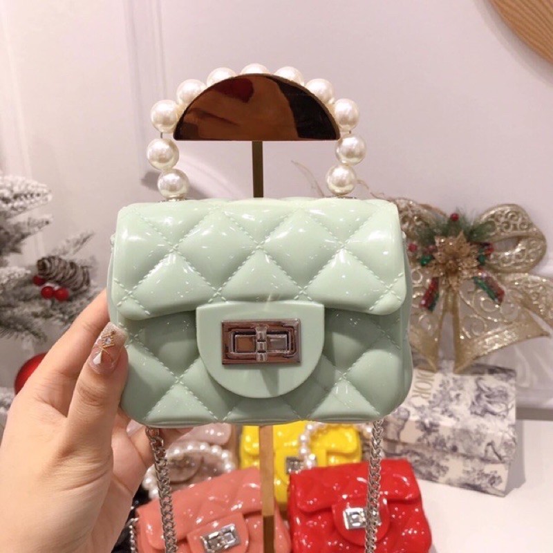 túi mini silicon quai Ngọc , túi xách nữ hàng quảng châu nhỏ xinh ✅ | BigBuy360 - bigbuy360.vn