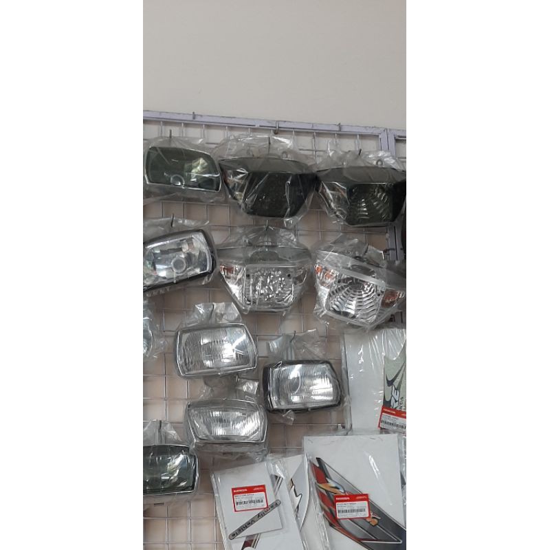 Pha chóa đèn appi ex5 lắp xe dream hàng chính hãng Malaysia vành kim loại