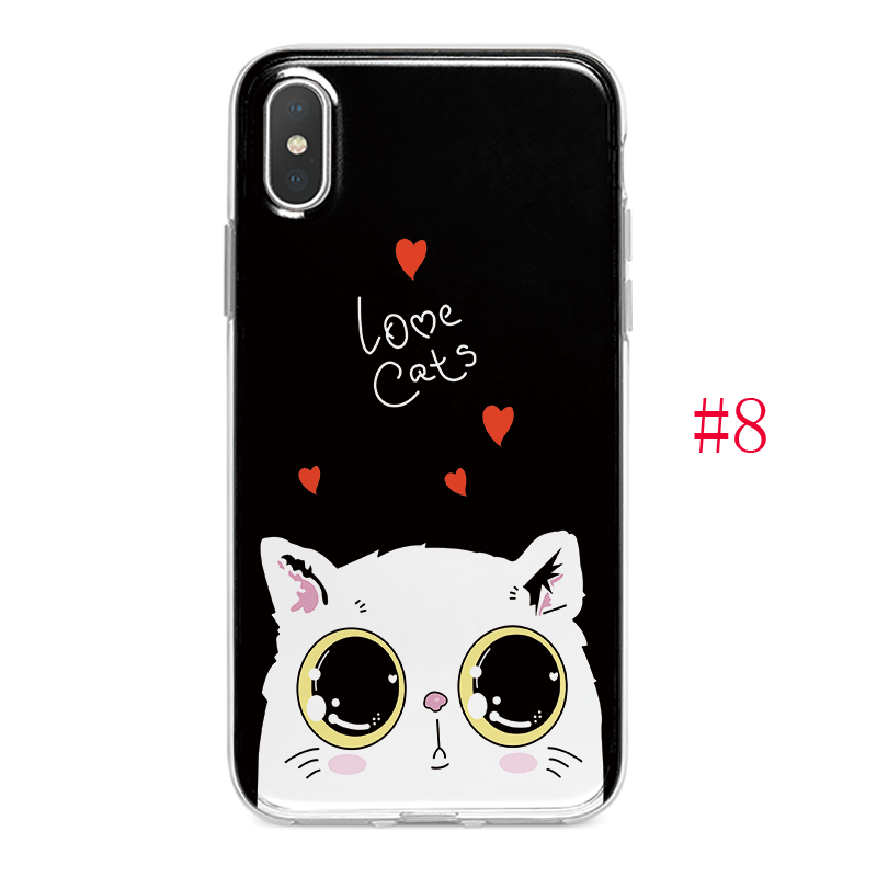 Ốp lưng Samsung Galaxy A10 A20 A30 A40 A50 A70 A80 vỏ điện thoại Silicone mềm Phim hoạt hình dễ thương