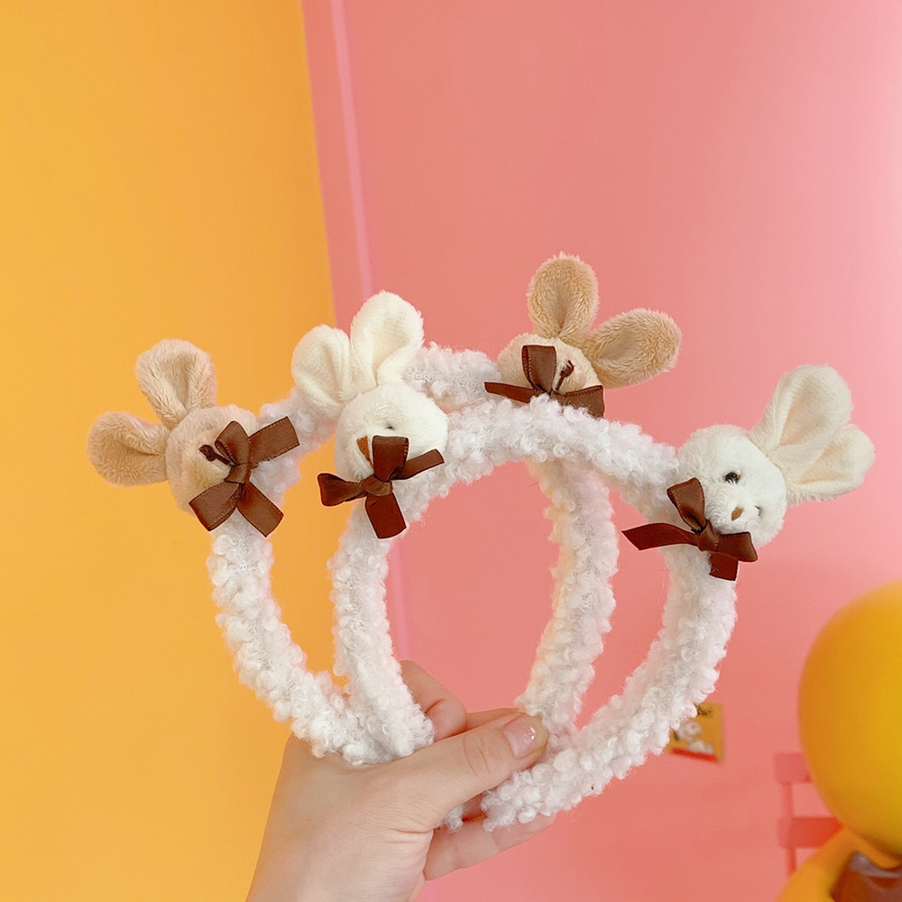 Bờm Tóc Thỏ Bông Xinh Xắn Cho Nữ- Dumi Shop