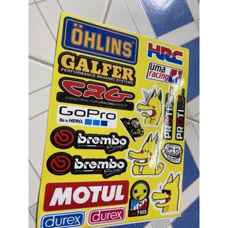 Sét tem logo garfer pika dragon
