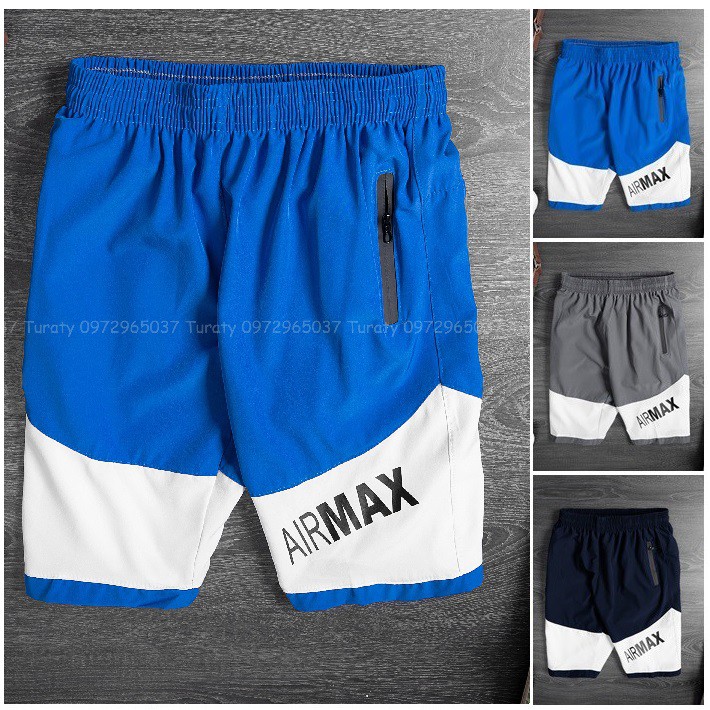 Quần Đùi Nam AirMax Mẫu Quần Short Nam Dáng Thể Thao Có Dây Rút Hàng Đẹp Co Giãn joyceshop.028 | BigBuy360 - bigbuy360.vn