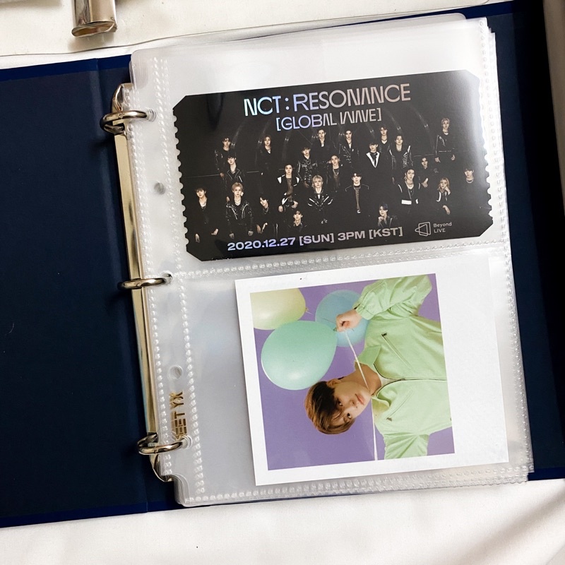 SHEET MEET ĐỰNG CARD/BÀI 2 Ô SIZE A5