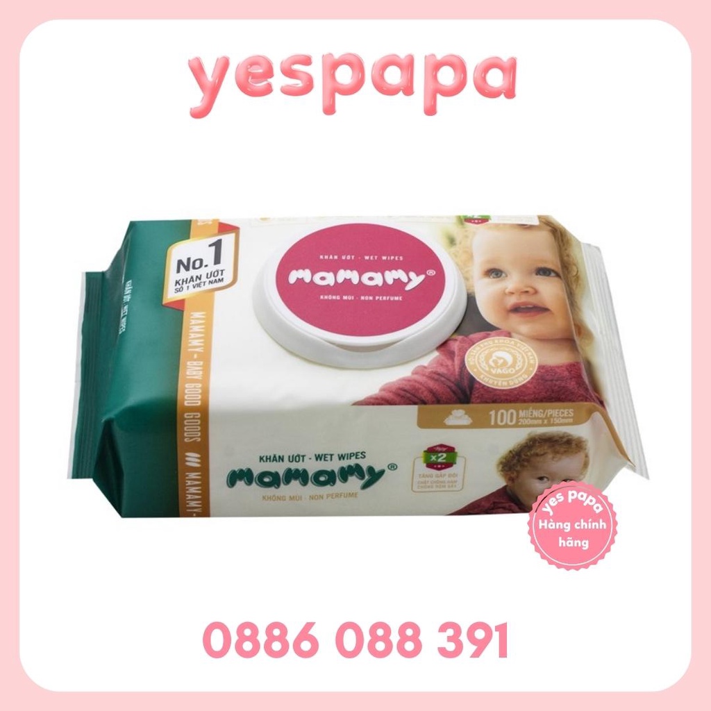 Khăn vải không dệt đa năng 180 tờ MAMAMY/ KinKin 300gr ( dùng thay khăn sữa)