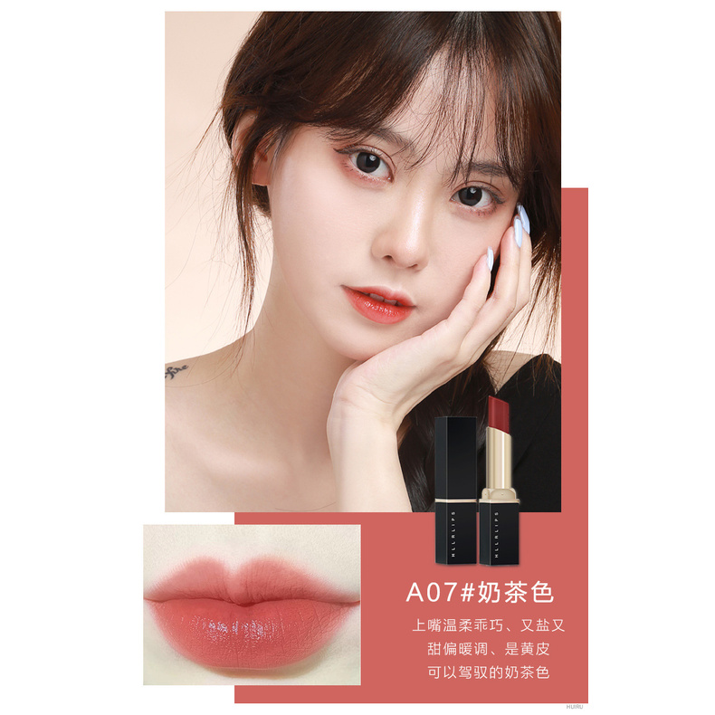 Son Môi Ống Đen Dưỡng Ẩm Dễ Phối Màu Màu Trà Sữa Son Môi Dành Cho Sinh Viên Bán Buôn Mỹ Phẩm | BigBuy360 - bigbuy360.vn