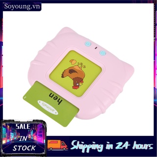 Soyoung Card Early Education Machine Children Learn Listen Read English Learning Cards Educational Enlightenment Toys