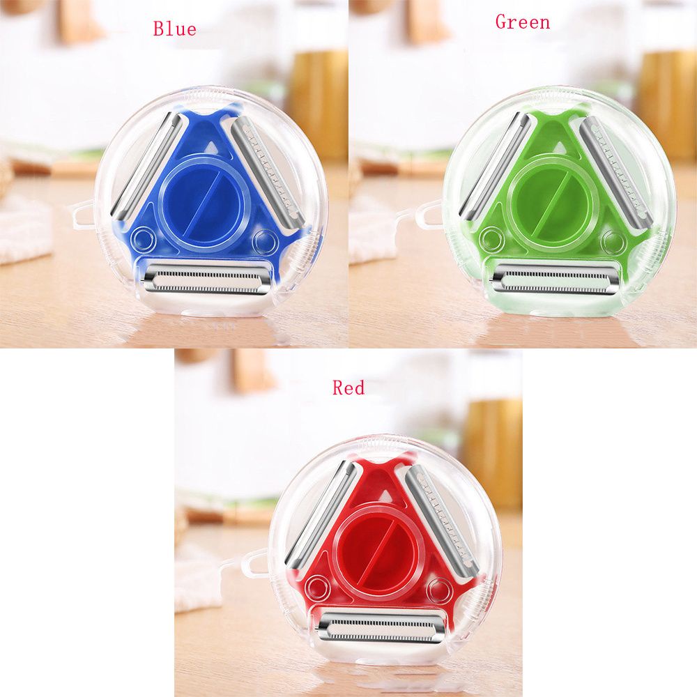 Dụng Cụ Bào Rau Củ Quả Đa Năng 3 Trong 1 Bằng Thép Không Gỉ