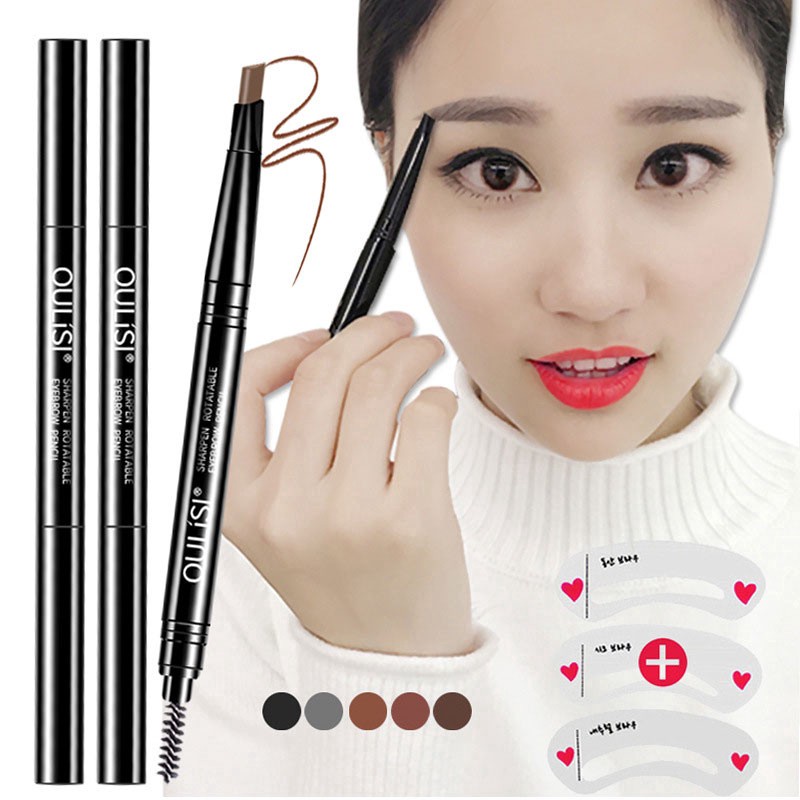 Chì Kẻ Mày Màu Đen/Nâu Tự Nhiên Lâu Trôi Kháng Nước