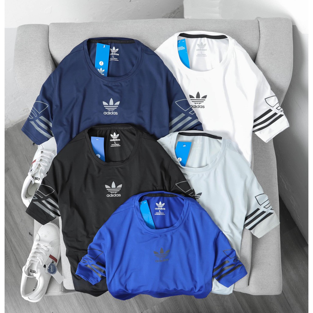 Áo thun thể thao nam poly lạnh 4 chiều mềm mịn thoáng mát hàng loại I cao cấp đủ size | BigBuy360 - bigbuy360.vn