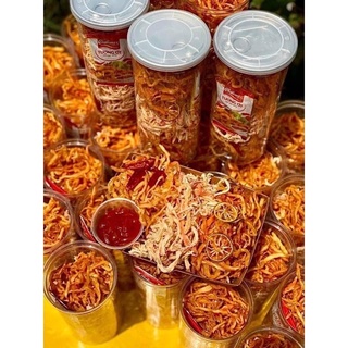 Mực Bơ Tỏi 250gr Xé Cay Béo Mềm Thơm Ngon Loại 1