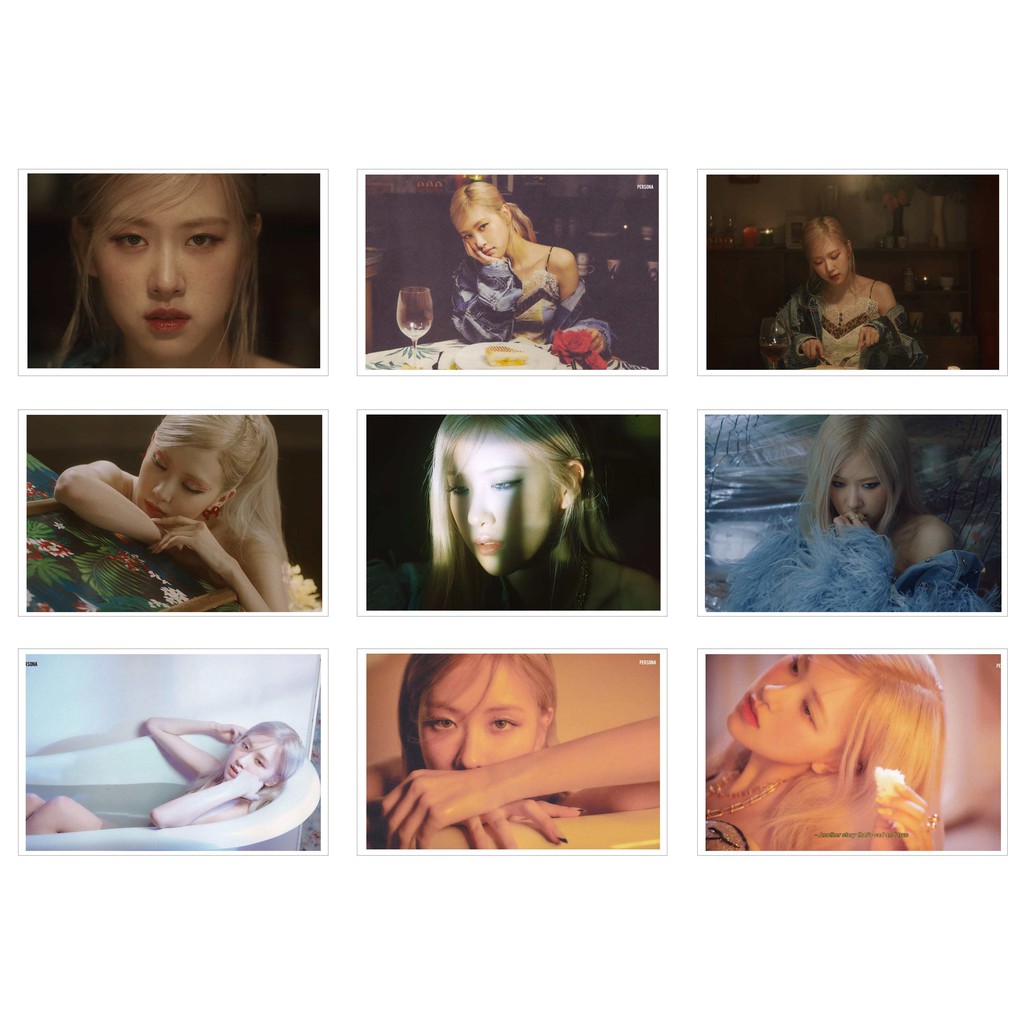 [Ép Lụa] Lomo Card 36 Ảnh Rosé - GONE