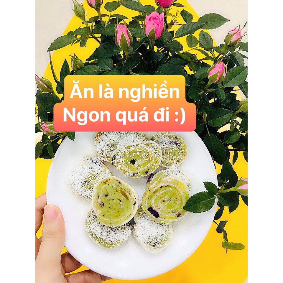 Kẹo dừa bến tre ngon VIETFARM mix 10 vị 250g - 500g -1kg