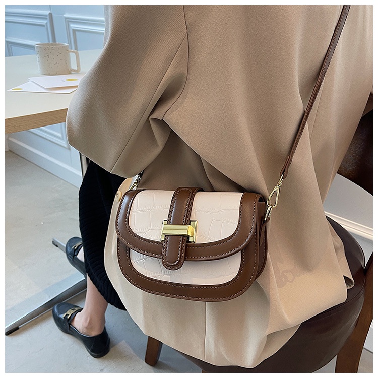 Túi xách nữ đeo chéo đẹp thời trang cao cấp khóa dải H sang trọng phong cách Hàn Quốc